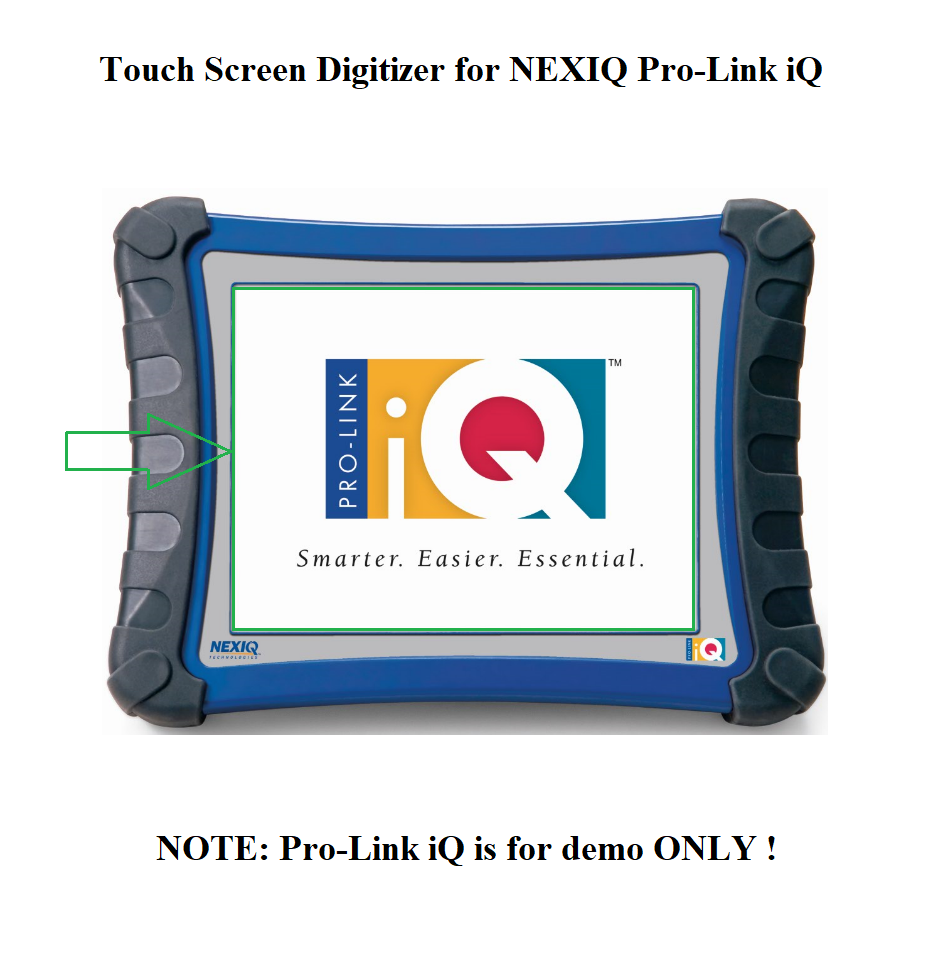 Touch Screen Digitizer for OTC Tools 3110 NEXIQ Pro-Link IQ HD